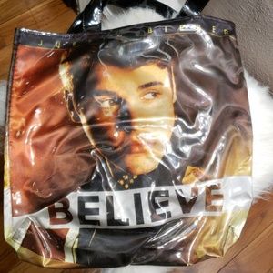 Justin Bieber concert believe. Bag and scarfCollec